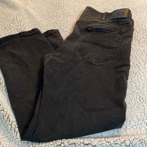 Mens Lee brand black Jeans